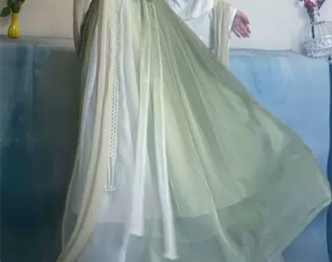 五五年原创汉服新款唐褙子,只有裙子和内搭,...