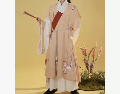 耀春画扇乘黄联名款原创汉服女马面裙明制道袍...