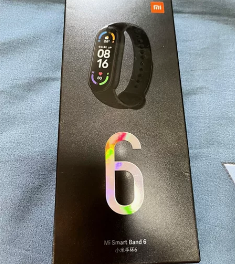 小米手环6  99新 官方正品，配件齐全，...
