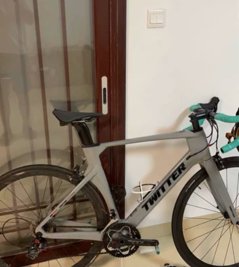 Twitter骓特碳纤维公路车自行车 R1...