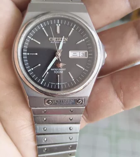 二手日本西铁城自动机械表，走时正常，功能完...