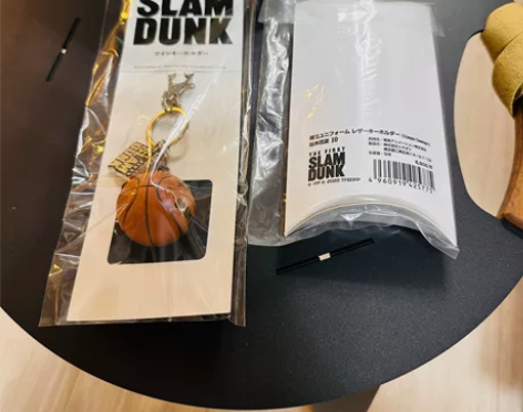 灌篮高手大电影 篮球钥匙扣+10号樱木花道...