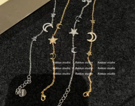 Rakkas｜小众原创设计感轻奢施华水晶黄...