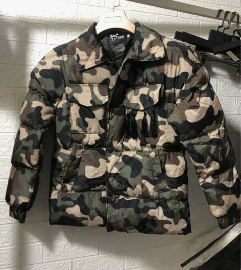 实拍实价男士野外求生服露营军迷狩猎服迷彩服...