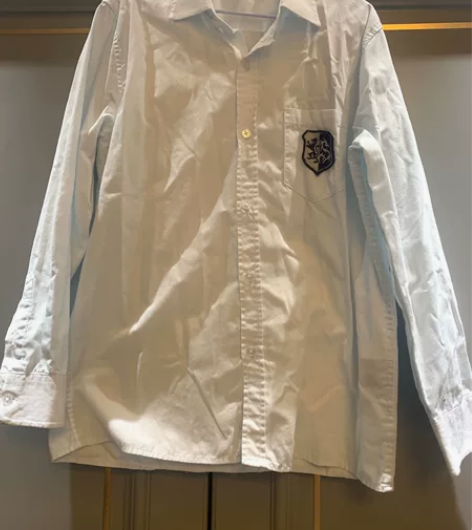协和双语学校校服衬衫140码 实物拍摄 二...