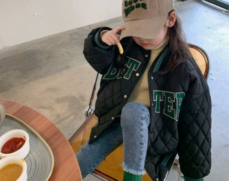 【全新清仓包邮】儿童男女童亲子棒球棉服秋冬...