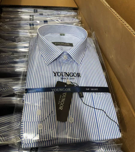 全新捡漏亏本清仓雅戈尔男士长袖衬衫高档商务...