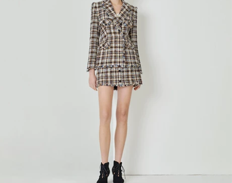 MARYLING玛俪琳2023春季新品米色...