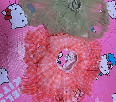 全新110码半裙蓬蓬裙女童宝宝公主风可爱格...