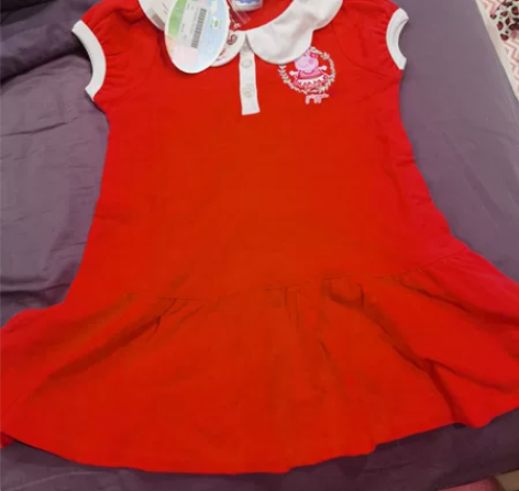 peppa pig 正版 宝宝 连衣裙 别...