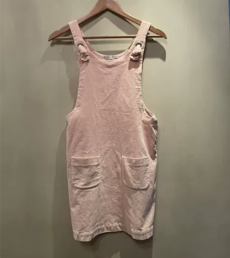 Zara粉色背带裙164cm 去美国旅游穿...