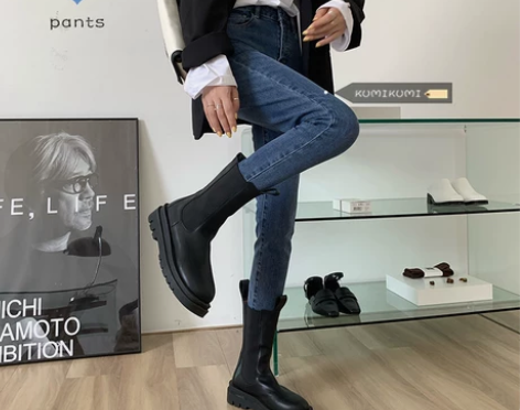 弹力紧身牛仔裤女裤子韩版秋冬季显瘦高腰小脚...