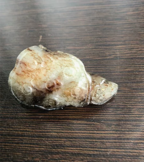 闲置二手玉雕莲蓬 品相如图 实物拍摄按图发...