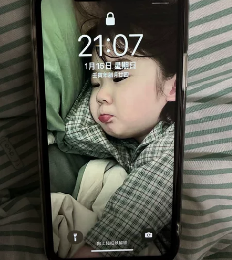 iPhoneX256G白色 自用 屏幕和电...