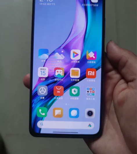 红米k40 12+256解锁机，可以登录账...