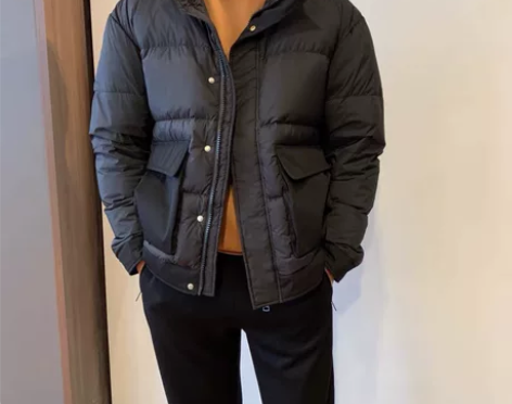 福利款 休闲百搭男士保暖90白鸭绒大朵绒立...