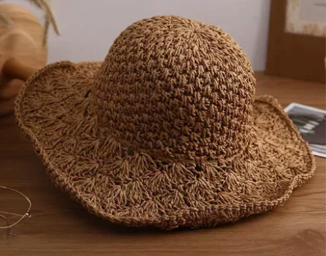 草帽可折叠,要的姐妹联系我,闲置便宜出! ...