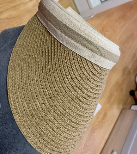 防晒帽，5块钱，一次没用过，不满10元的商...