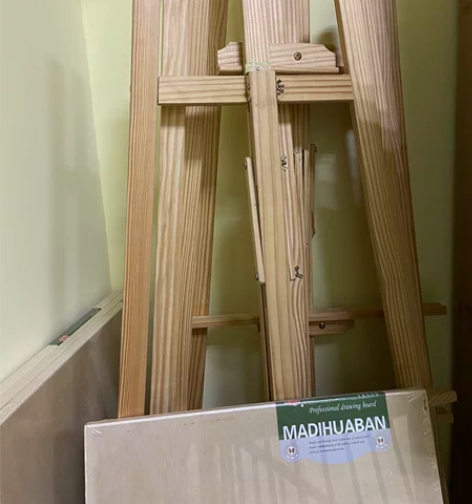 全新美术生专用画架，没用过，（画架+画板）...