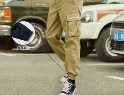 Dickies工装束脚裤 秋冬季LOGO印...