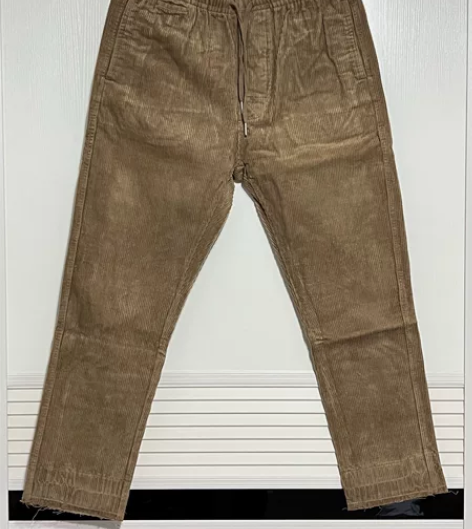 morata国潮 余文乐灯芯绒工装休闲裤 ...