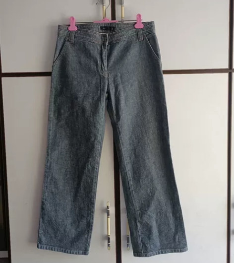 j.crew纯棉牛仔裤女165码,腰围74...