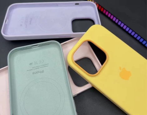 苹果14液态硅胶手机壳magsafe磁吸手...