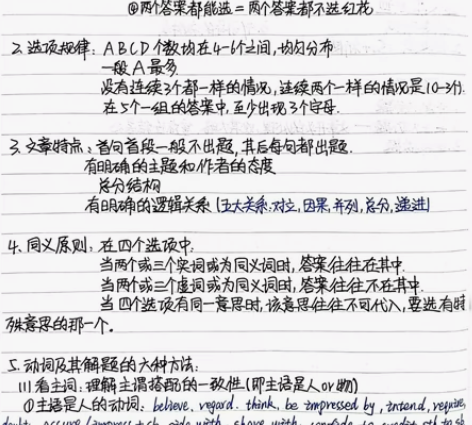 #考研冲刺 考研英语二204笔记￥25元/...