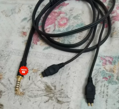 森海塞尔hd650耳机4.4平衡线 原线改...