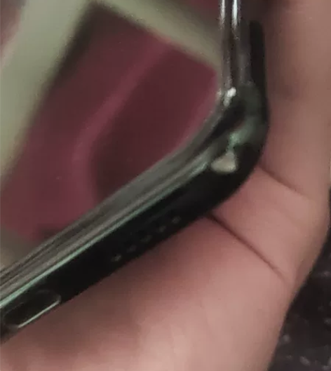 魅族17 绿色8+256磕碰划痕如图 头顶...