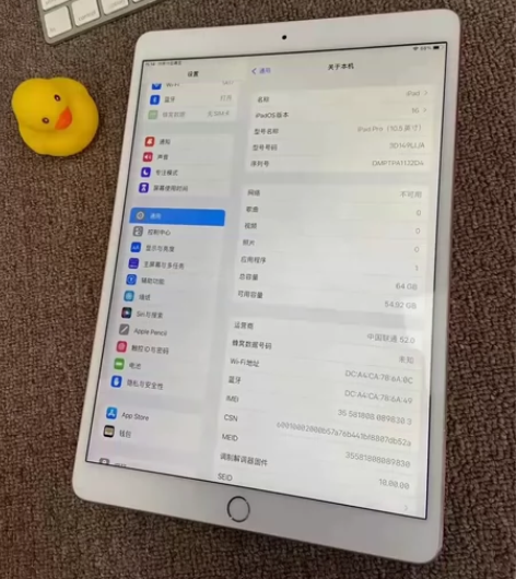 带笔一块出了，ipad2020款128g ...