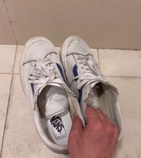 vans板鞋 战损品相41码二手商品售出不...