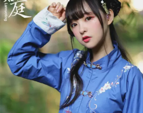 兰若庭汉服 立领金鱼扣  二版流年 基友装...