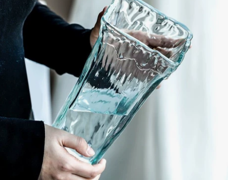 (错过拍大腿)时尚西班牙风格手工玻璃花瓶插...