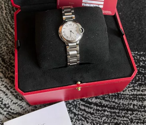 Cartier卡地亚蓝气球石英手表 99新...