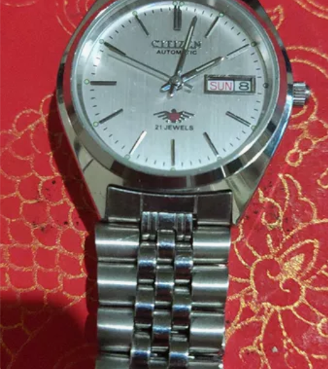 西铁城全钢自动男表:老款西铁城全钢自动手表...