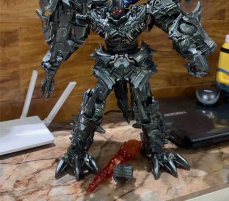 威将合金变形金刚钢索 霸王龙 有盒无说 没...