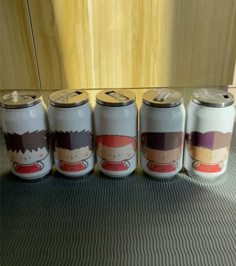 灌篮高手 湘北五虎创意水杯,樱木花道 流川...