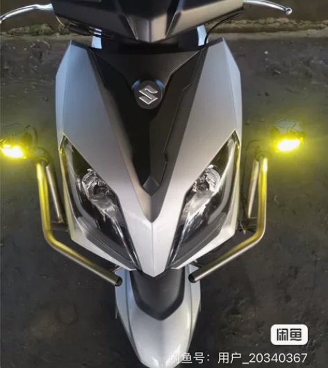 保险到2023年10月。铃木UY125灰色...