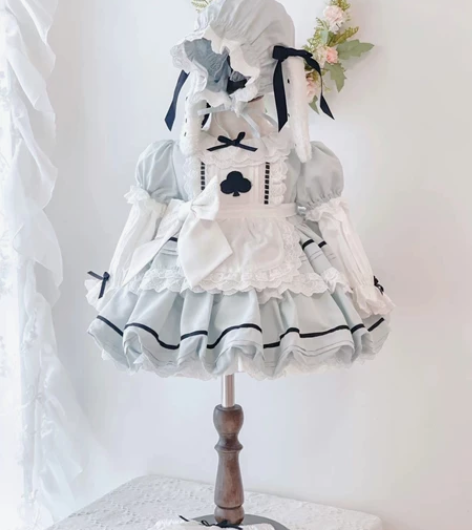 小鱼塘 爱丽丝花苞裙刺绣款 自带蓬度! 全...