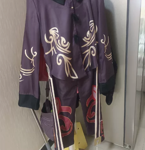 原神胡桃cos全套 漫路人家衣服+假发+帽...