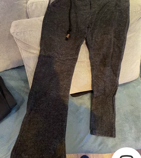 棉麻休闲裤，保暖修腿型 感兴趣的话点“我想...