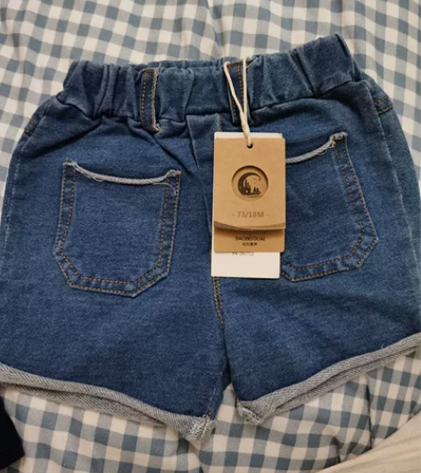73码牛仔短裤，店里卖115质量yyds ...