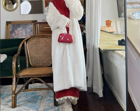 ?晓公子|玉琼瑶|复古贵气保暖冬款新品仿獭...