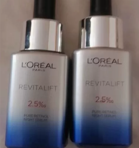 欧莱雅夜精华A醇面部精华液 抗皱抗老淡化细...