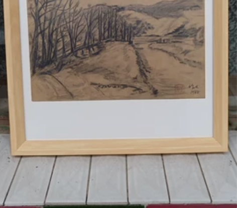 吴作人素描手稿。作品保真。收藏品。喜欢价格...