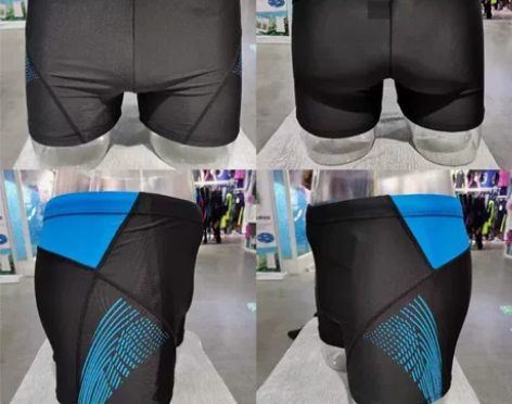 时尚男士平角泳裤,有抽绳,加大码全新正品 ...