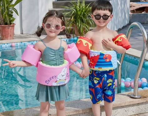 儿童游泳腰带大人小孩浮力背漂浮漂初学者手臂...