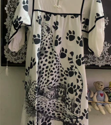 仙女法式连衣裙 衣服购去某宝，85-9新 ...