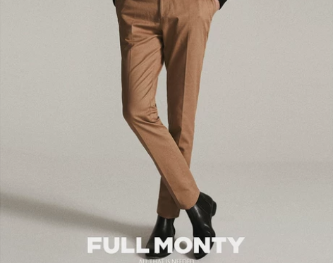 裤子男修身 裤子休闲裤FULL MONTY...